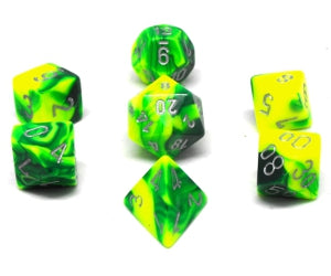 CHESSEX : 7 dés polyédriques - GEMINI