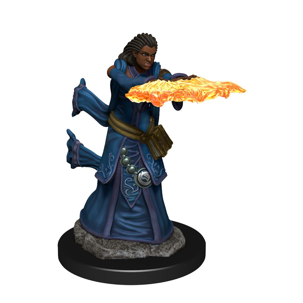 DND ICONS O/T REALMS HUMAN WIZARD FEMALE PREM FIG
