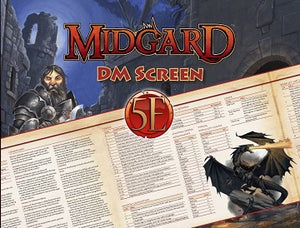 RPG; MIDGARD GM SCREEN 5E