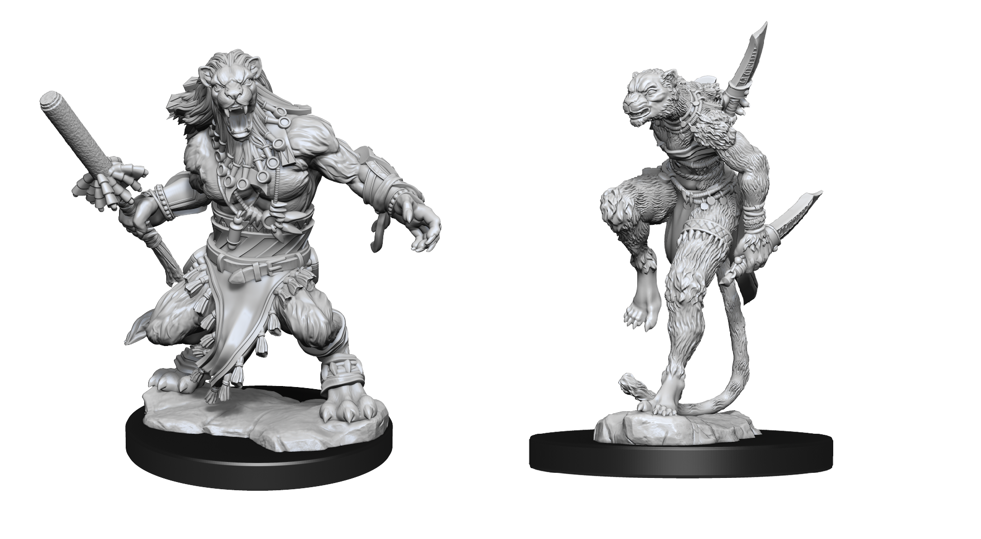 MTG UNPAINTED MINIS WV3 WILD NACATLS