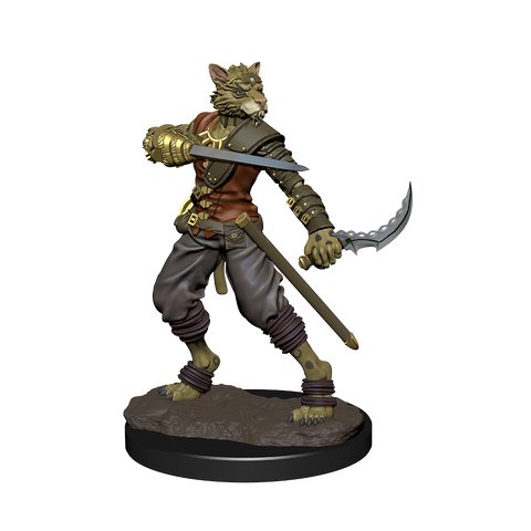 DND ICONS O/T REALMS TABAXI ROGUE MALE PREM FIG