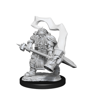 DND UNPAINTED MINIS WV14 DWARF CLERIC MALE