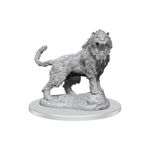 DND UNPAINTED MINIS WV16 CRAG CAT