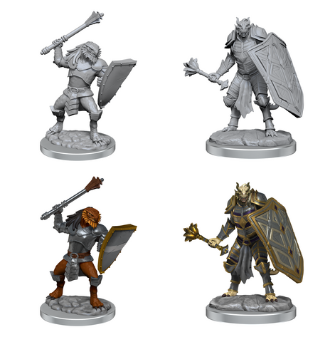 DND UNPAINTED MINIS WV18 DRAGONBORN CLERICS