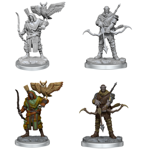 DND UNPAINTED MINIS WV17 ORC RANGER MALE