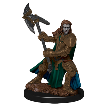DND ICONS O/T REALMS HALF-ORC FIGHTER FEMALE FIG