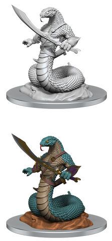DND UNPAINTED MINIS WV18 YUAN-TI ABOMINATION