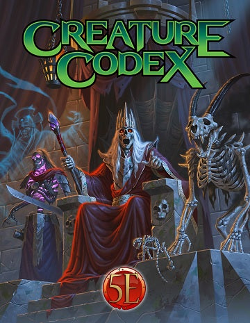 RPG; CREATURE CODEX HC (5TH)