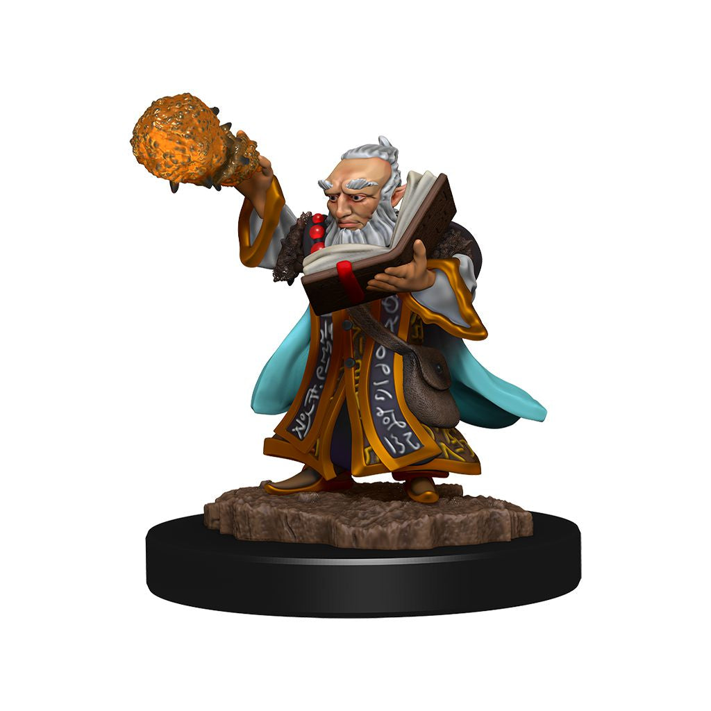 DND ICONS O/T REALMS GNOME WIZARD MALE PREM FIG