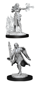 DND UNPAINTED MINIS WV13 WARLOCK/SORCERER