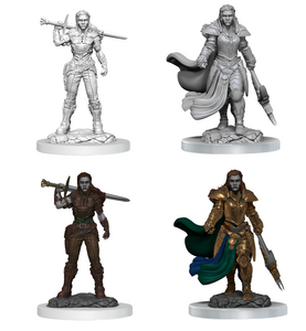 DND UNPAINTED MINIS WV20 ORC FIGHTER FEMALE