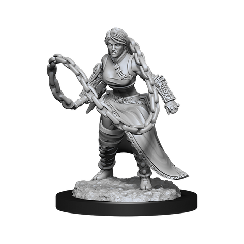 DND UNPAINTED MINIS WV14 HUMAN MONK FEMALE