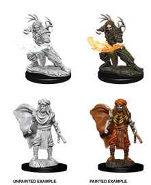 DND UNPAINTED MINIS WV6 MALE HUMAN DRUID