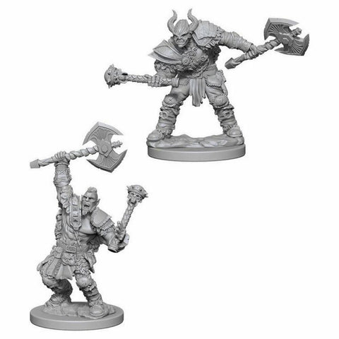 PF UNPAINTED MINIS WV3 HALF-ORC MALE BARBARIAN