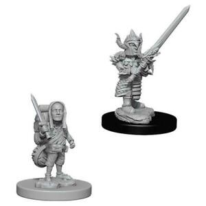 DND UNPAINTED MINIS WV6 MALE HALFLING FIGHTER
