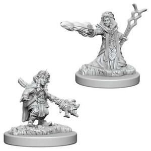 DND UNPAINTED MINIS WV6 FEMALE GNOME WIZARD