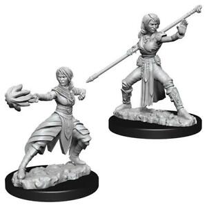 DND UNPAINTED MINIS WV7 FEMALE HALF-ELF MONK