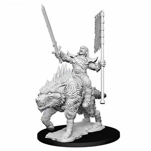 PF UNPAINTED MINIS WV7 ORC ON DIRE WOLF