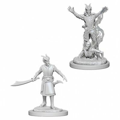 DND UNPAINTED MINIS WV6 MALE TIEFLING WARLOCK