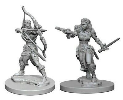 DND UNPAINTED MINIS WV1 ELF FEMALE RANGER