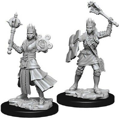 DND UNPAINTED MINIS WV8 FEMALE HUMAN CLERIC