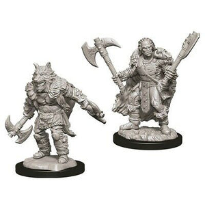 DND UNPAINTED MINIS WV9 MALE HALF-ORC BARBARIAN