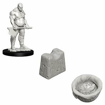 WIZKIDS UNPAINTED MINIS WV6 EXECUTIONER/BLOCK