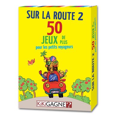 SUR LA ROUTE - 50 JEUX - pour les petits voyageurs (volume 2)