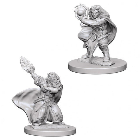 DND UNPAINTED MINIS WV4 DWARF FEMALE WIZARD