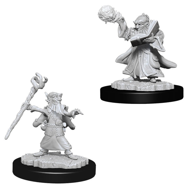 DND UNPAINTED MINIS WV6 MALE GNOME WIZARD